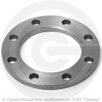 Фланец для ПЭ труб стальной Ду-125 Ру-16 прижимной расточенный (Dвн 158мм) под втулку Дн 140 SDR11