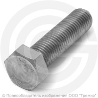 Болт нержавеющий A2 М24х120 DIN 933