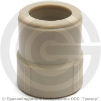 Муфта PP-R переходная серая внутренняя пайка Дн 25-20 VALFEX